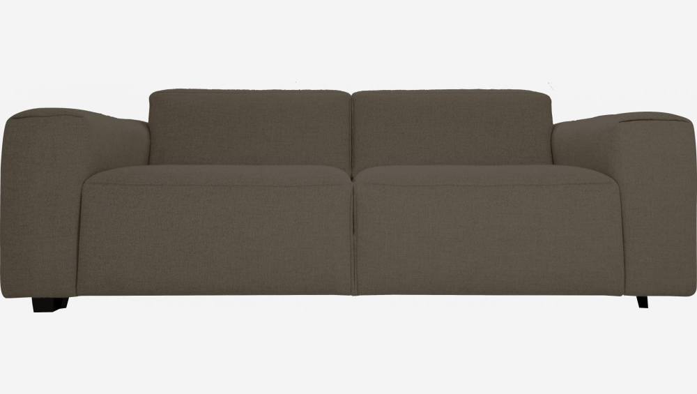 Lecce fabric 2-seater sofa - Grey