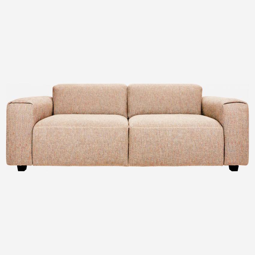 2-Sitzer Sofa aus Bellagio-Stoff - Orange 