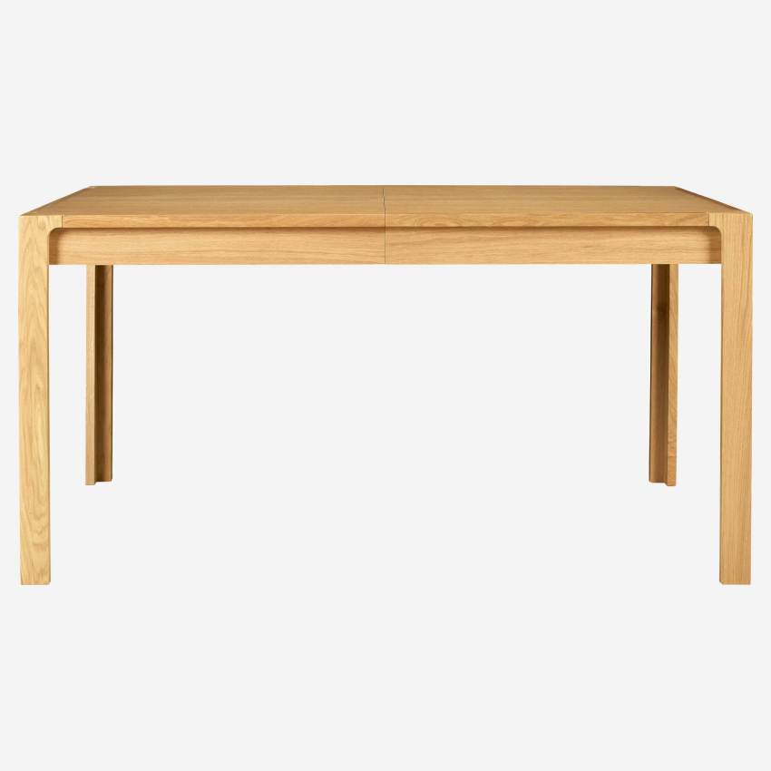 Oak extendible table