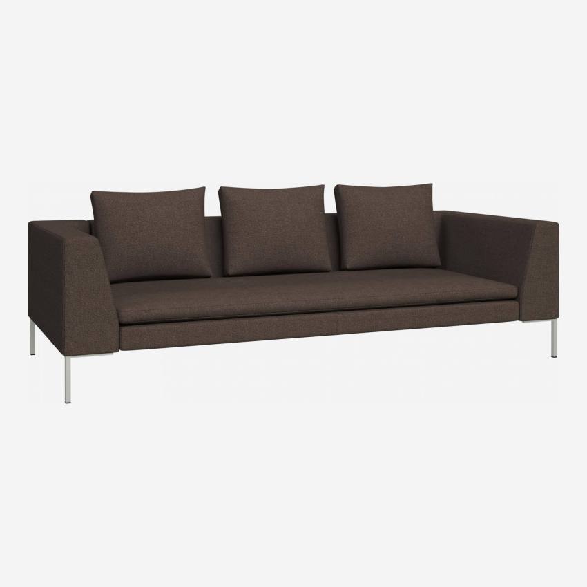 3 seater sofa in Lecce fabric, muscat