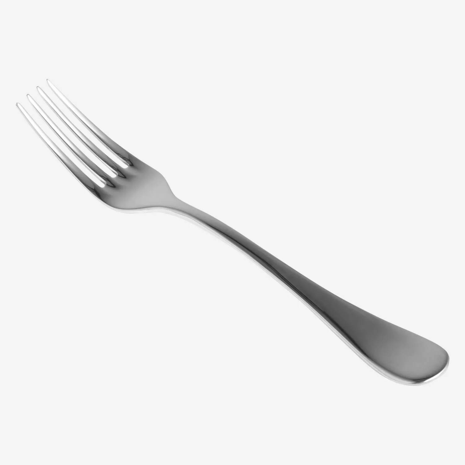 Fourchette de table en acier inoxydable - Argenté - 1
