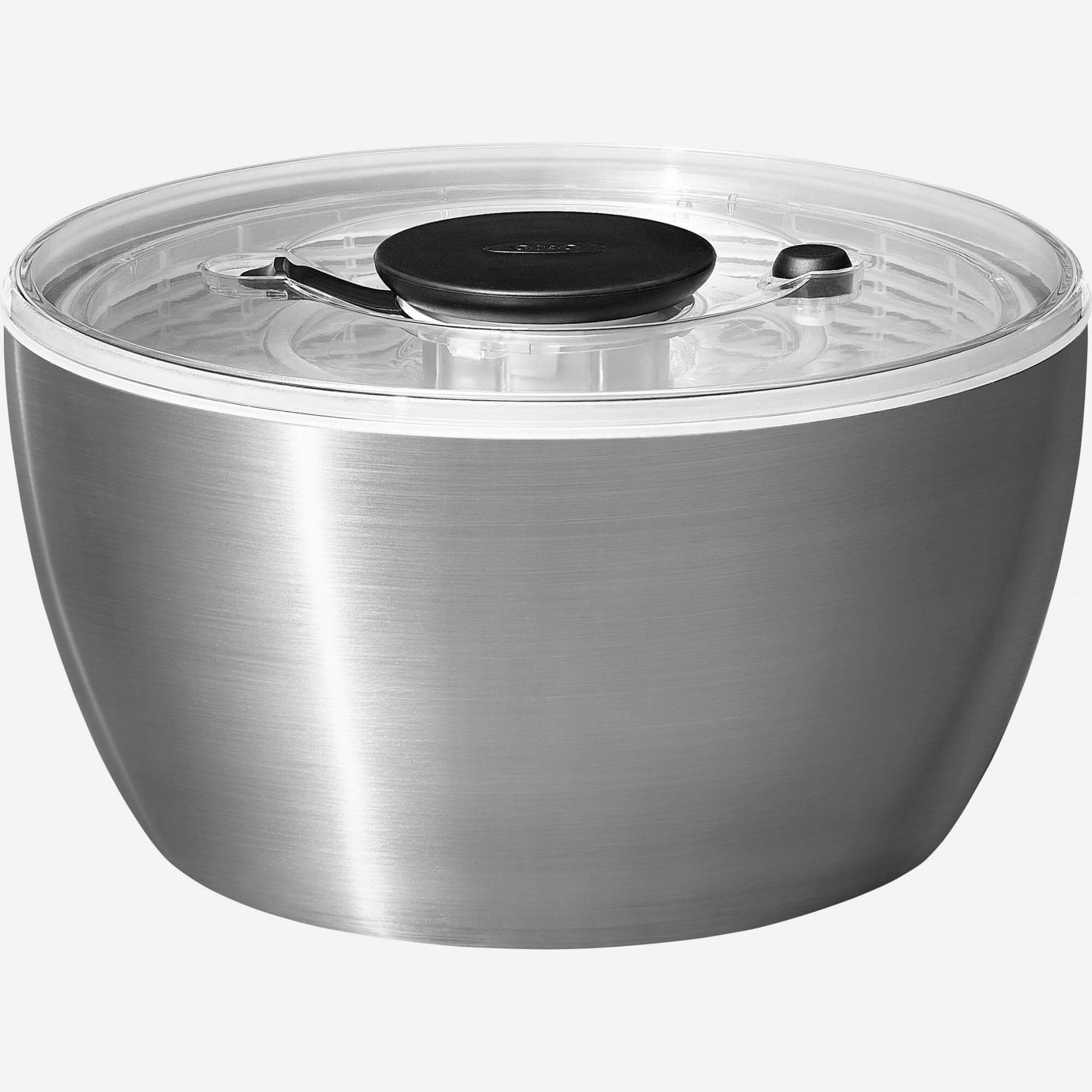 Centrifugadora de ensalada inox - 26 cm