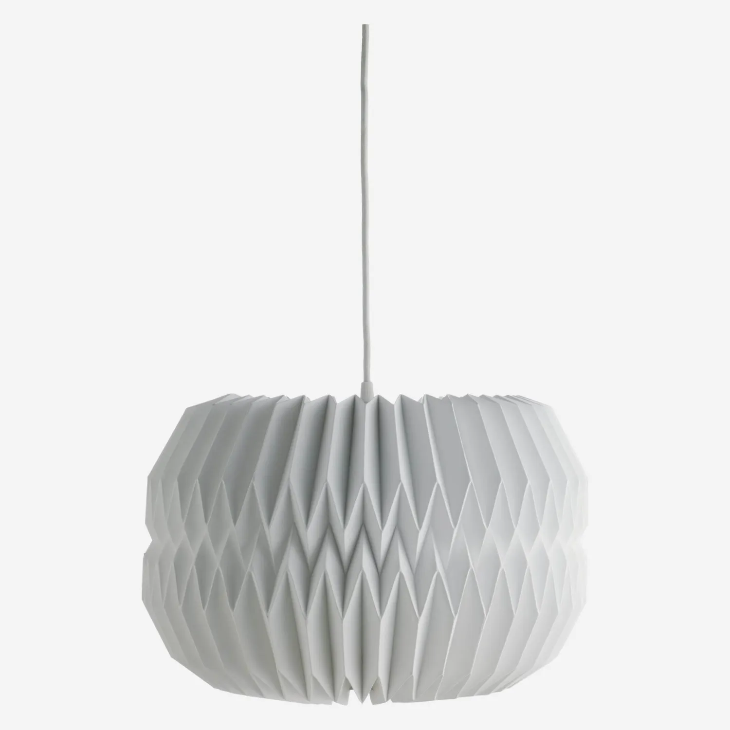 Abat-jour en papier - 40 cm - Blanc - 1