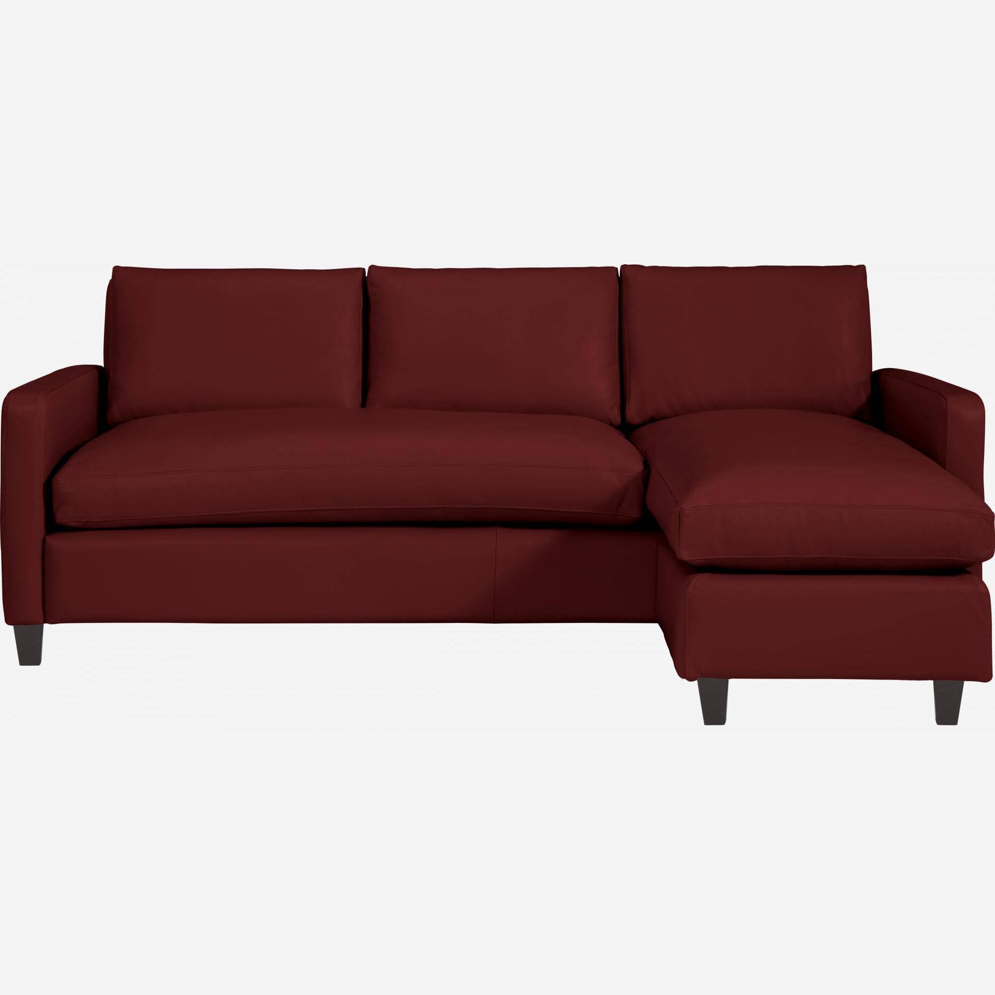 leather corner sofa