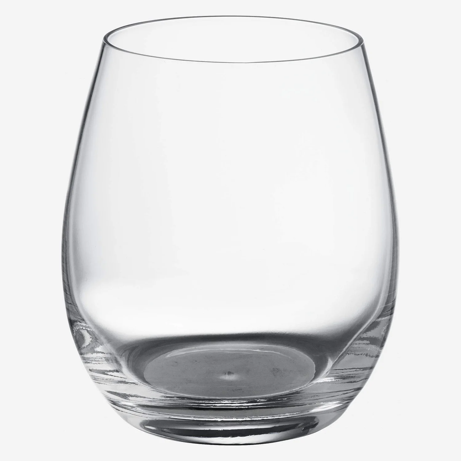 Lot de 6 gobelets en verre - 400 ml - Transparent - 2