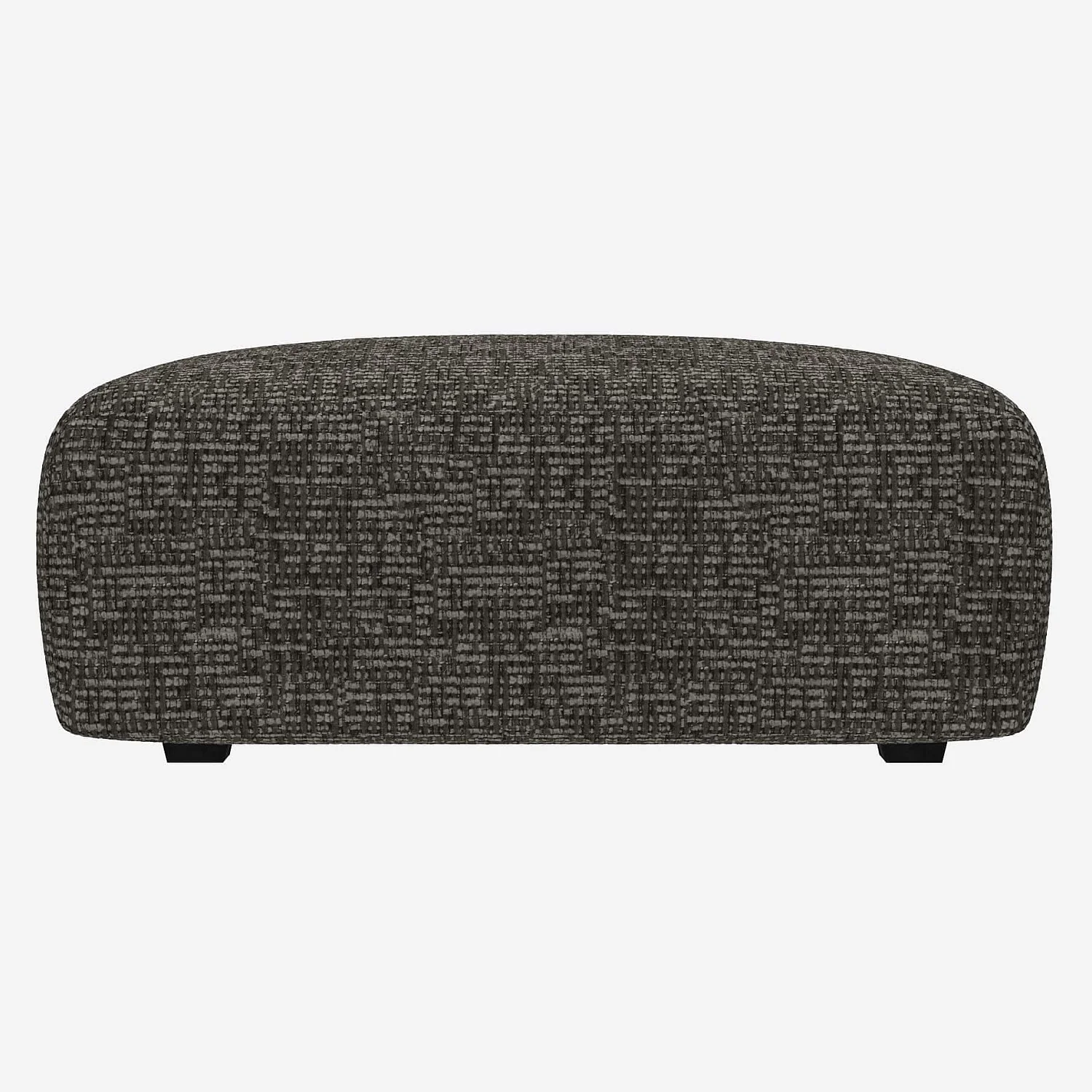 Poggiapiedi in tessuto Alba - Grigrio ardesia - 2