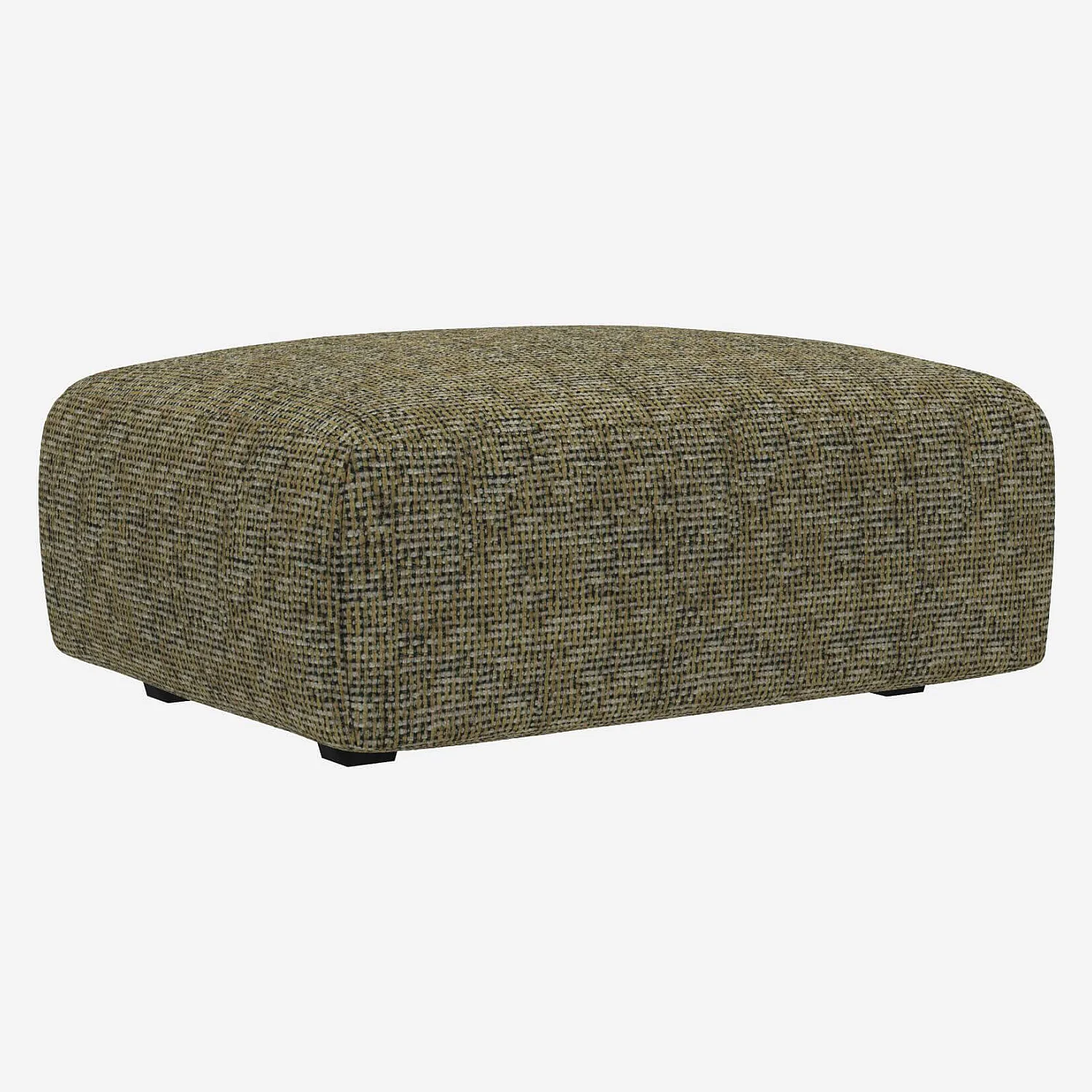 Poggiapiedi in tessuto Alba - Verde temporale - 1