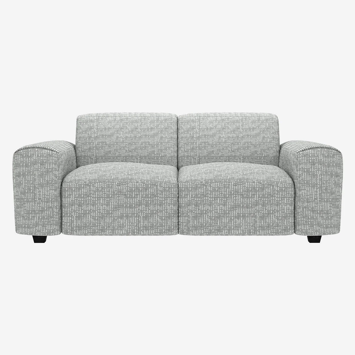 2-zitsbankstoffen Alba - Nevelgrijs - 1