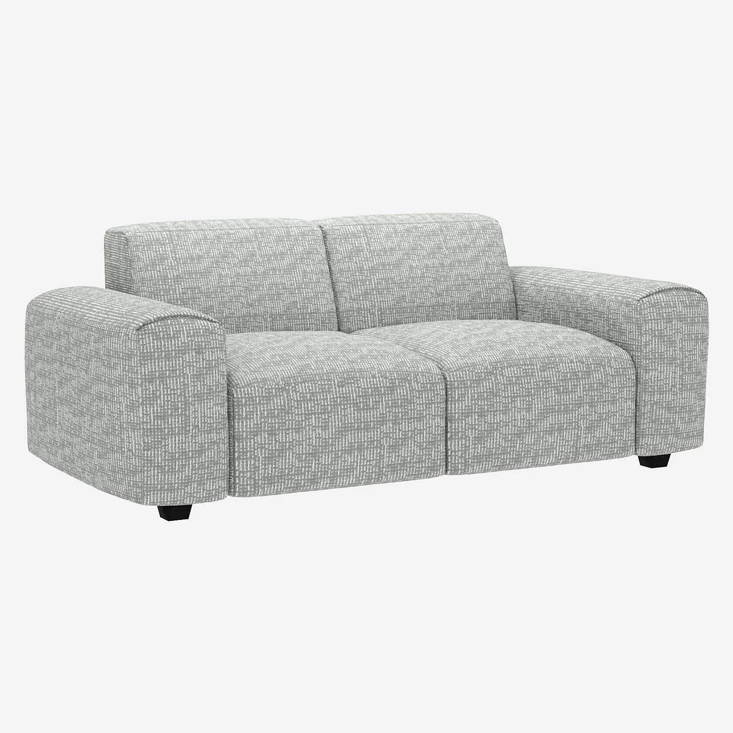 2-zitsbankstoffen Alba - Nevelgrijs - 2