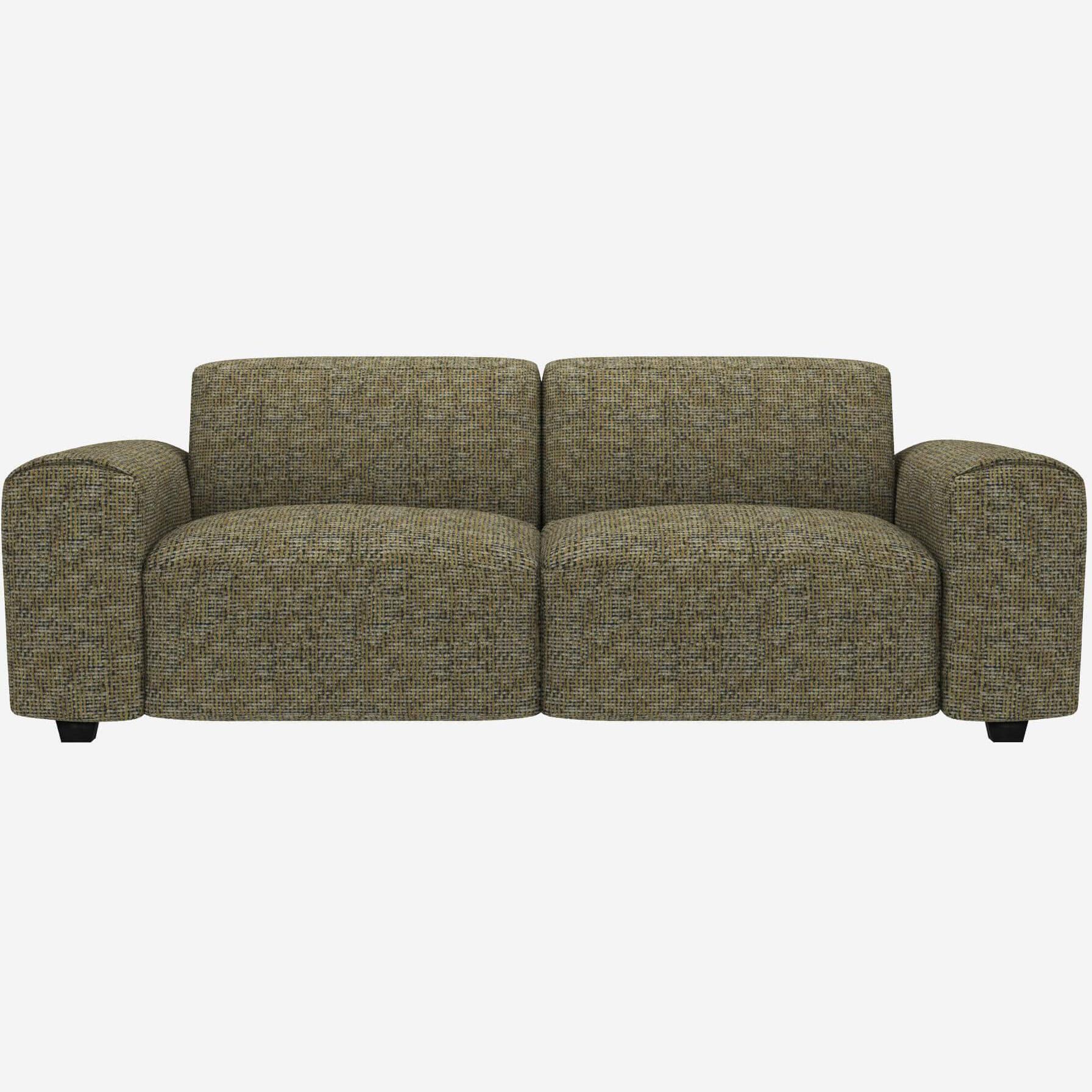 3-Sitzer-Sofa aus Alba-Stoff - Gewittergrün