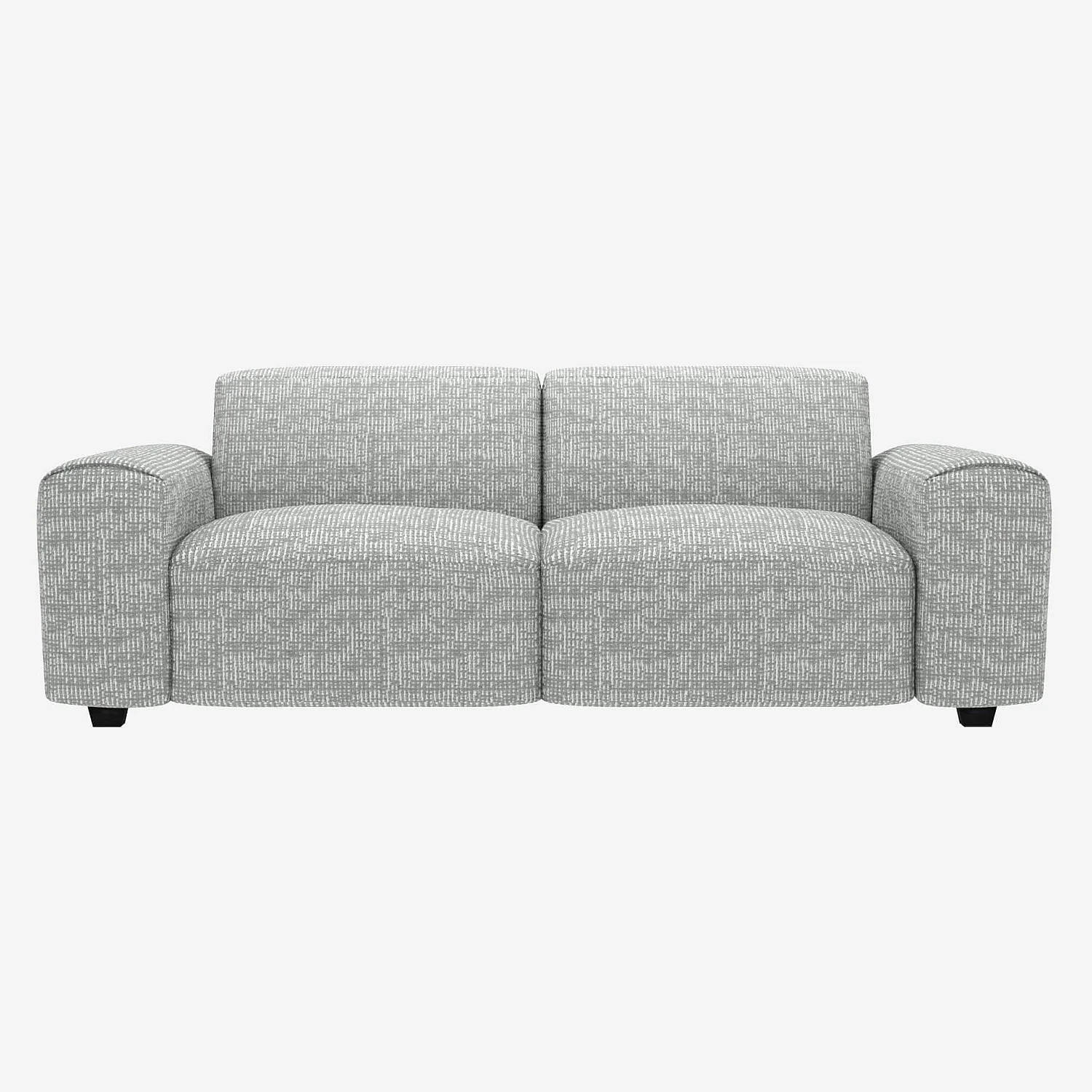 3-Sitzer-Sofa aus Alba-Stoff - Dunstgrau - 1