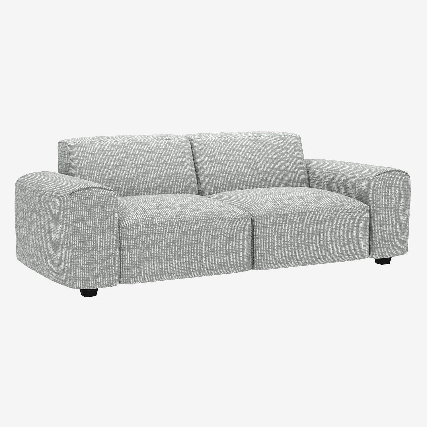 3-Sitzer-Sofa aus Alba-Stoff - Dunstgrau - 2