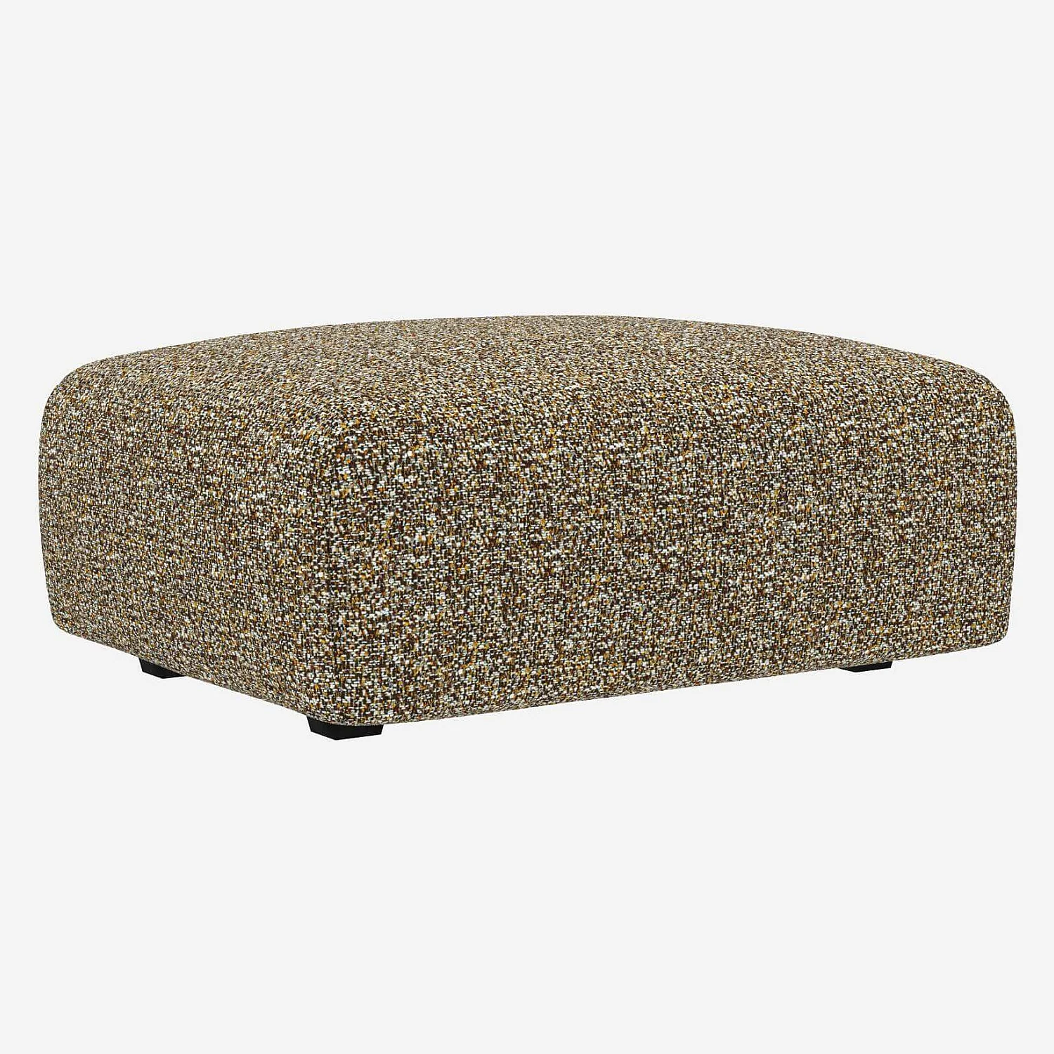 Repose-pieds en tissu Venezia - Vert lichen - 1