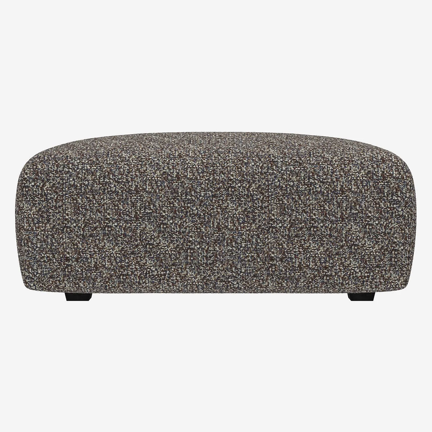 Poggiapiedi in tessuto Venezia - Blu zinco - 2