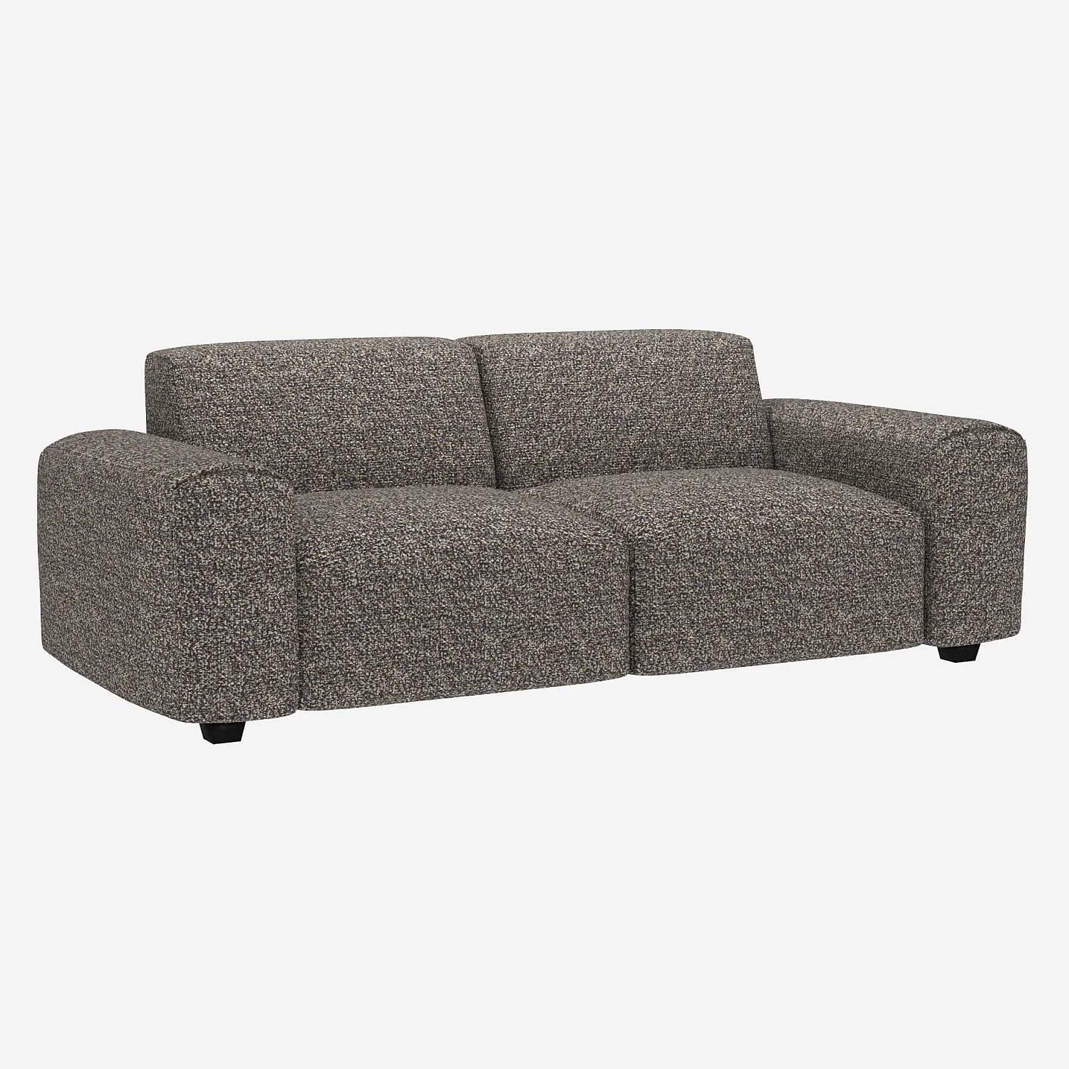 3-Sitzer-Sofa aus Venezia-Stoff - Zinkblau - 2