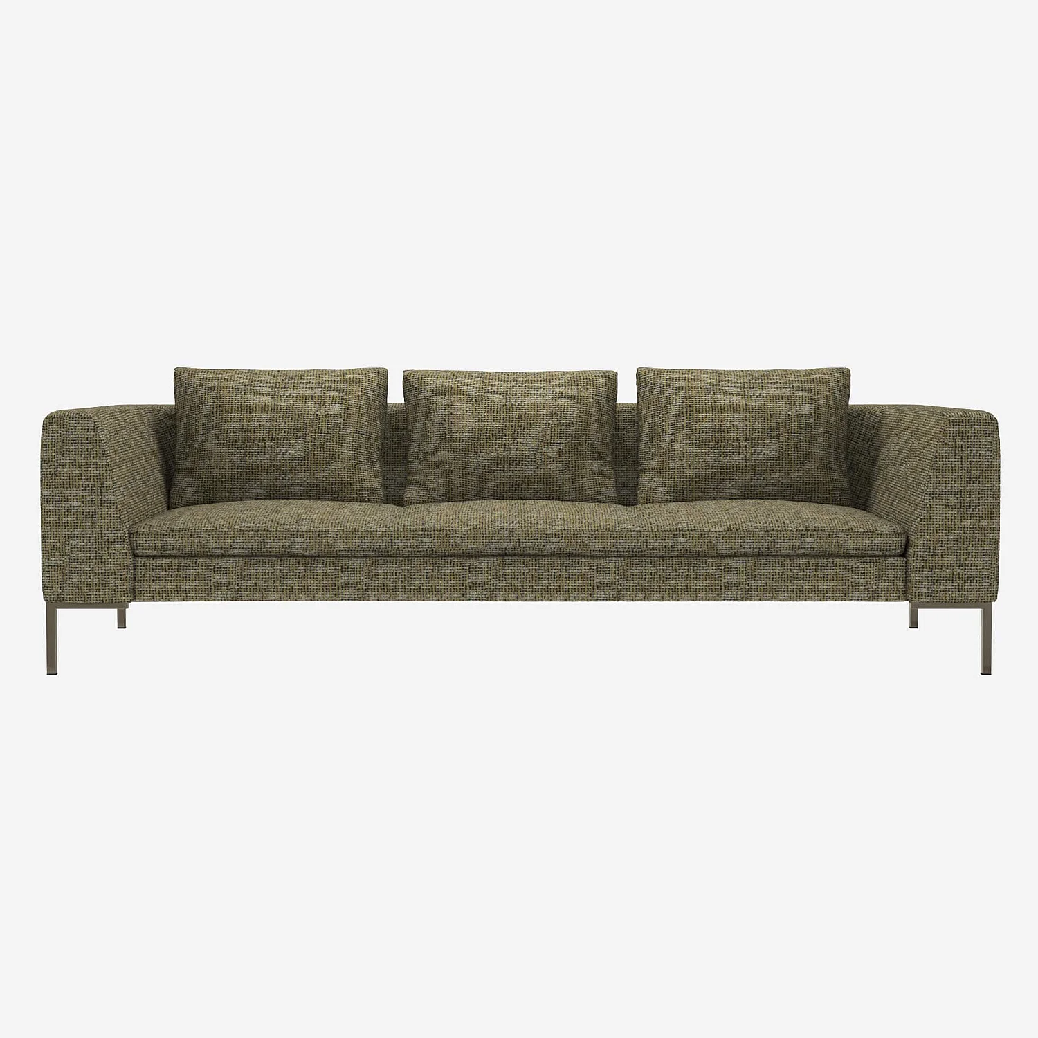 3-zitsbank stoffen Alba - Stormgroen - 1