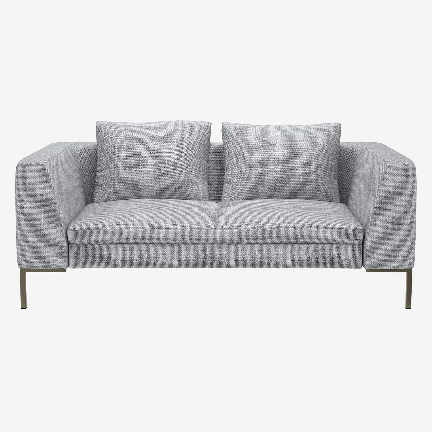 2-zitsbank stoffen Melina - Asfaltgrijs - 1