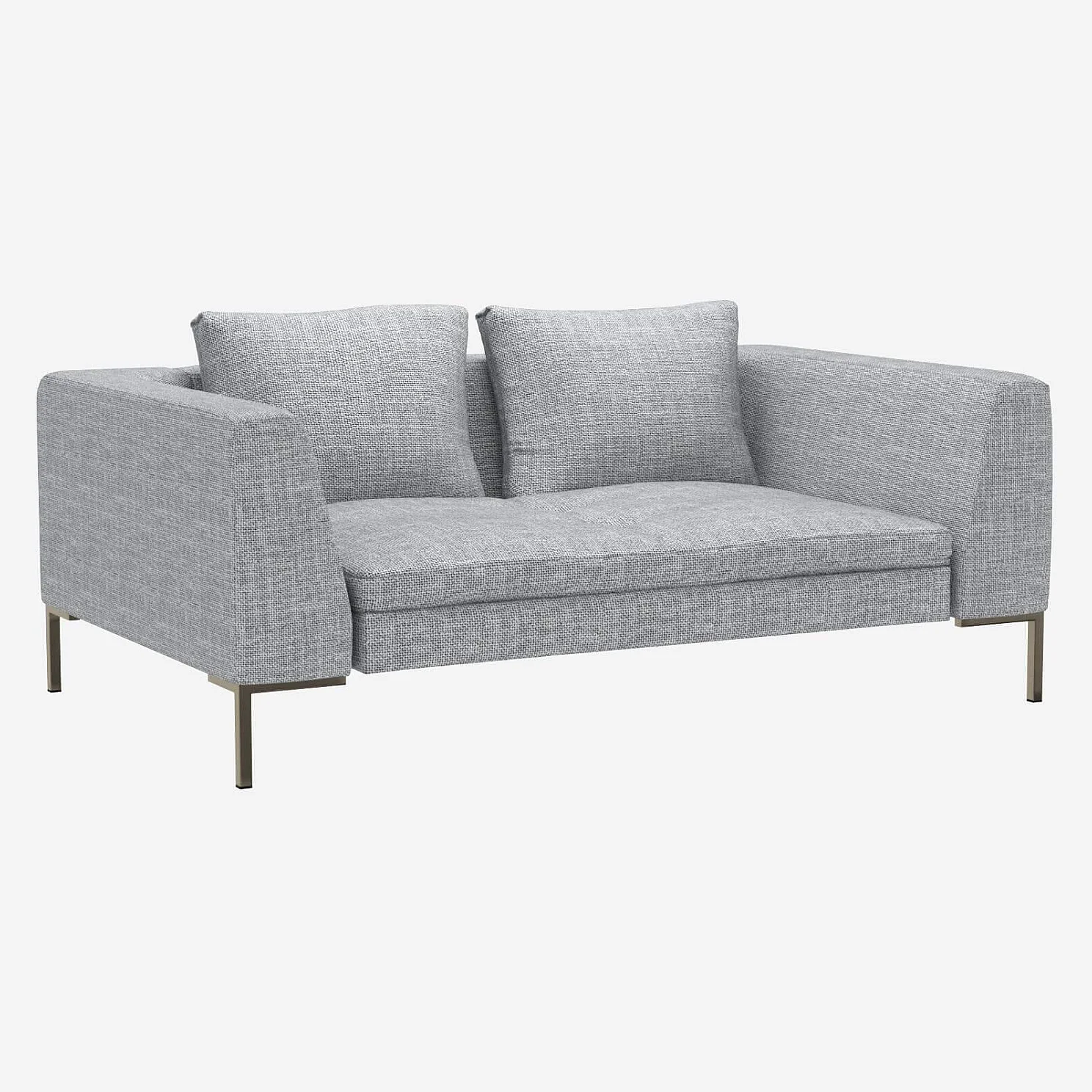 2-zitsbank stoffen Melina - Asfaltgrijs - 2