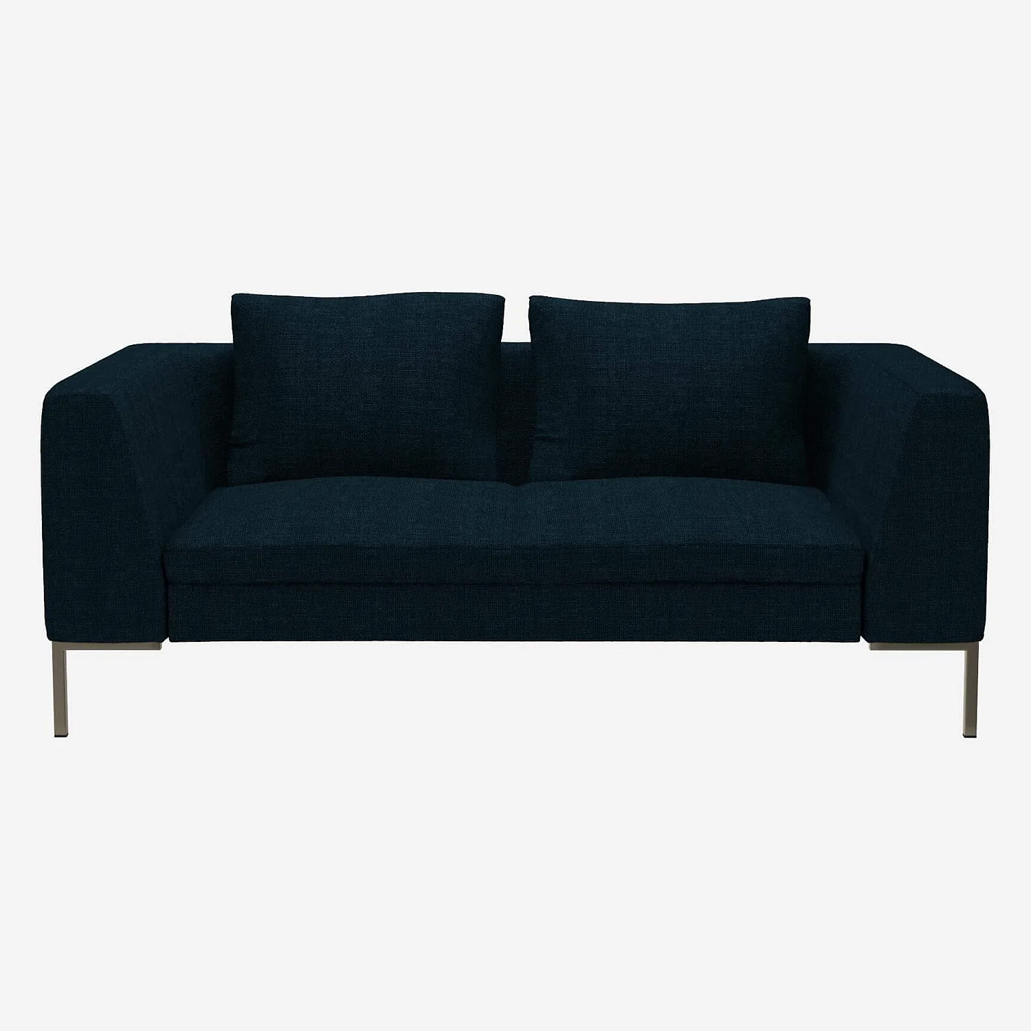 2-Sitzer-Sofa aus Melina-Stoff - Tintenblau - 1