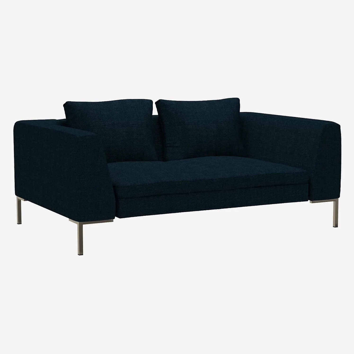 2-Sitzer-Sofa aus Melina-Stoff - Tintenblau - 2