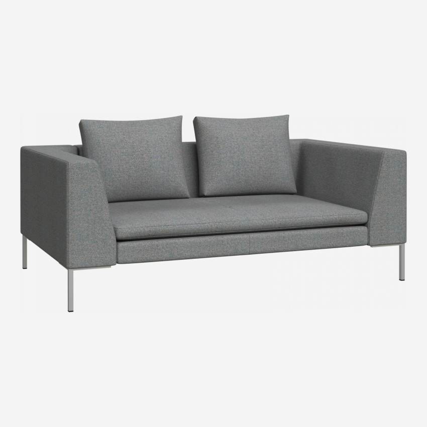 2 seater sofa in Lecce fabric, blue reef