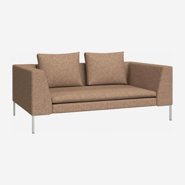 2-Sitzer-Sofa aus Bellagio-Stoff - Orange