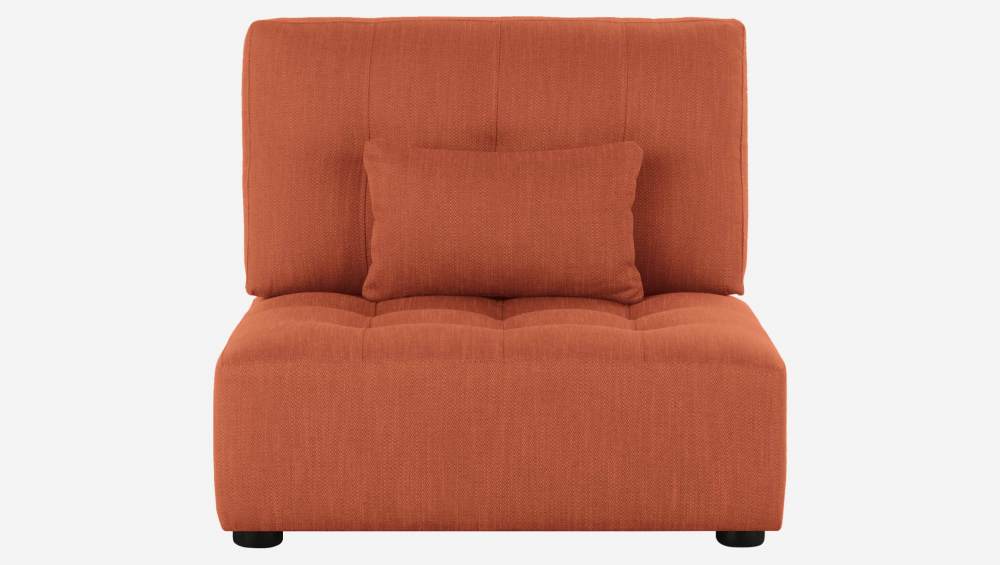 Sitzelement aus Stoff - Orange