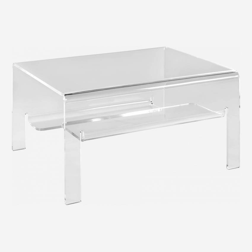 Table basse en acrylique