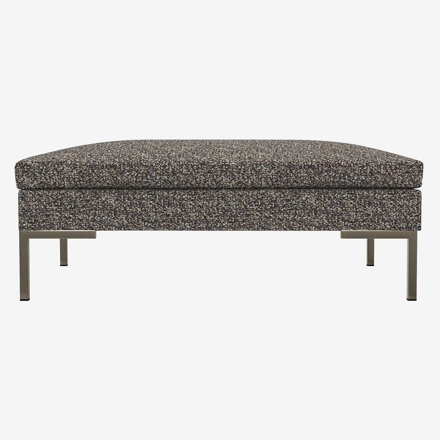 Repose-pieds en tissu Venezia - Bleu zingué - 2