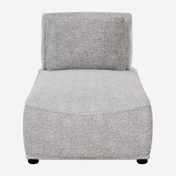 Chaise longue van stof - Wit