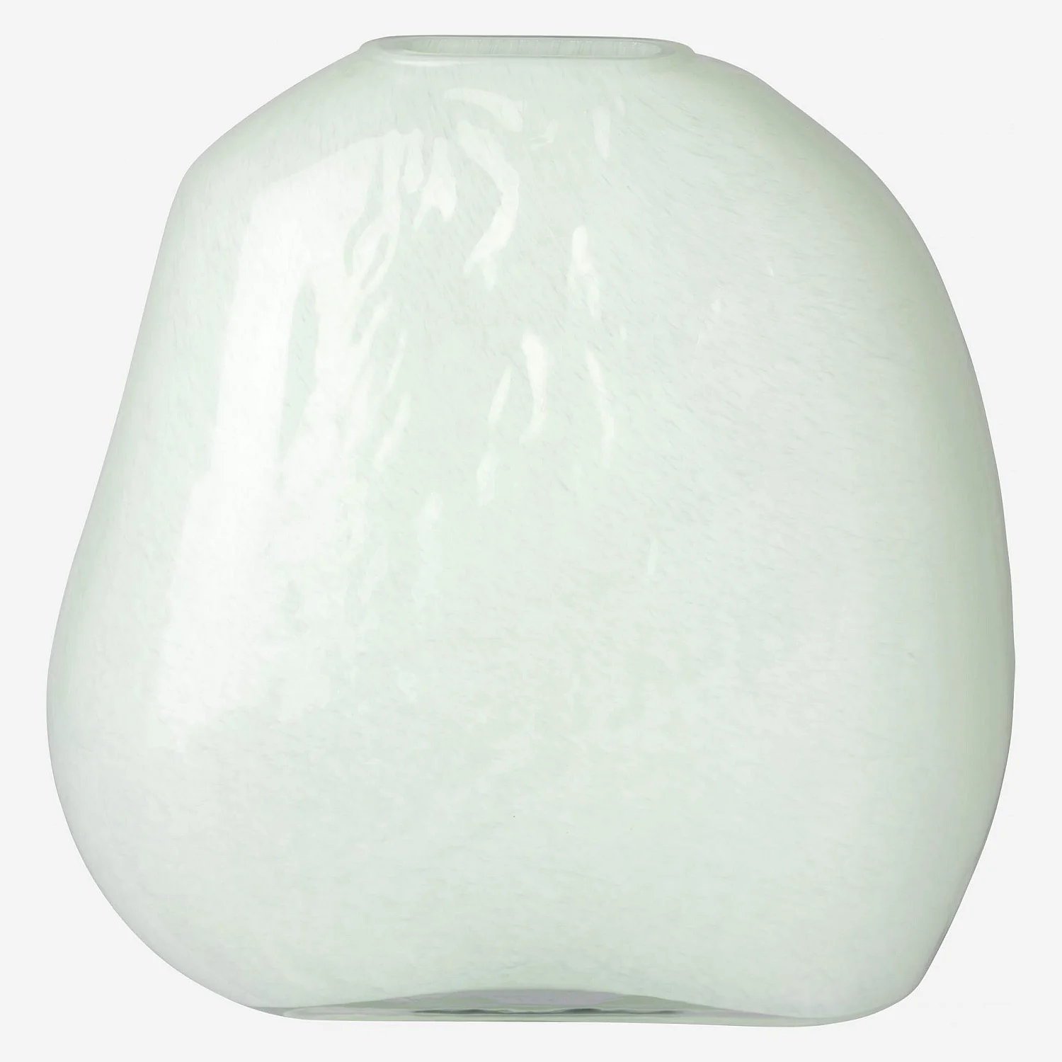 Vaso in vetro soffiato - 28 cm - Verde - 2