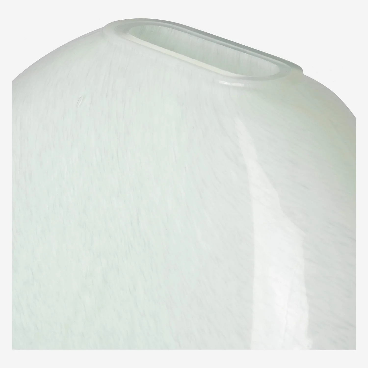 Vaso in vetro soffiato - 28 cm - Verde - 3