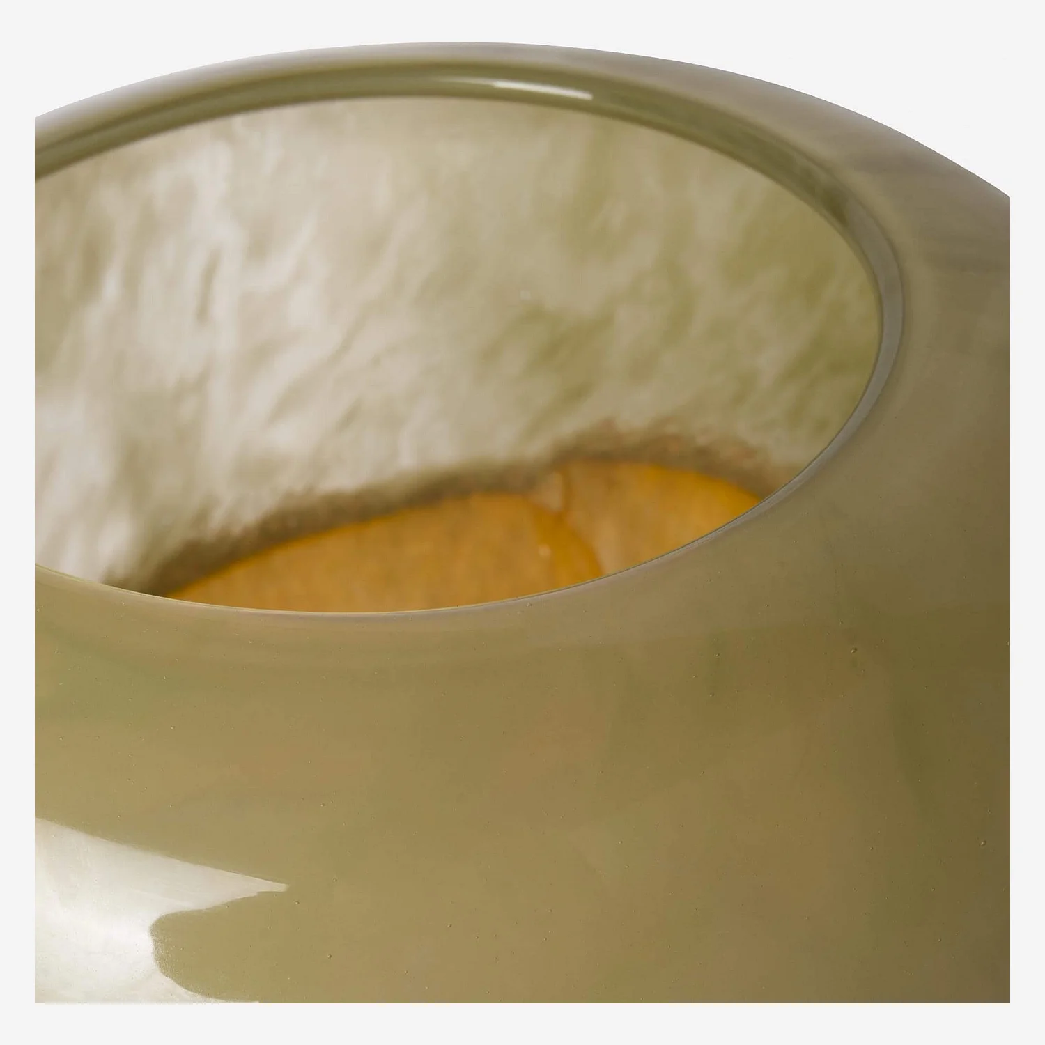 Vase en verre soufflé - 23 x  35 cm - Multicolore - 3