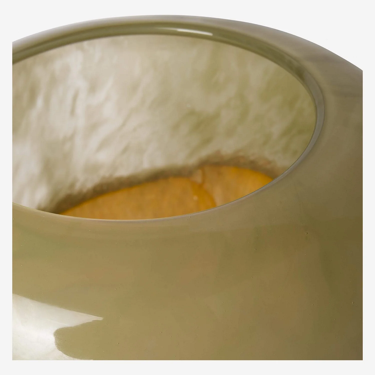 Vase en verre soufflé - 23 x  35 cm - Multicolore - 3