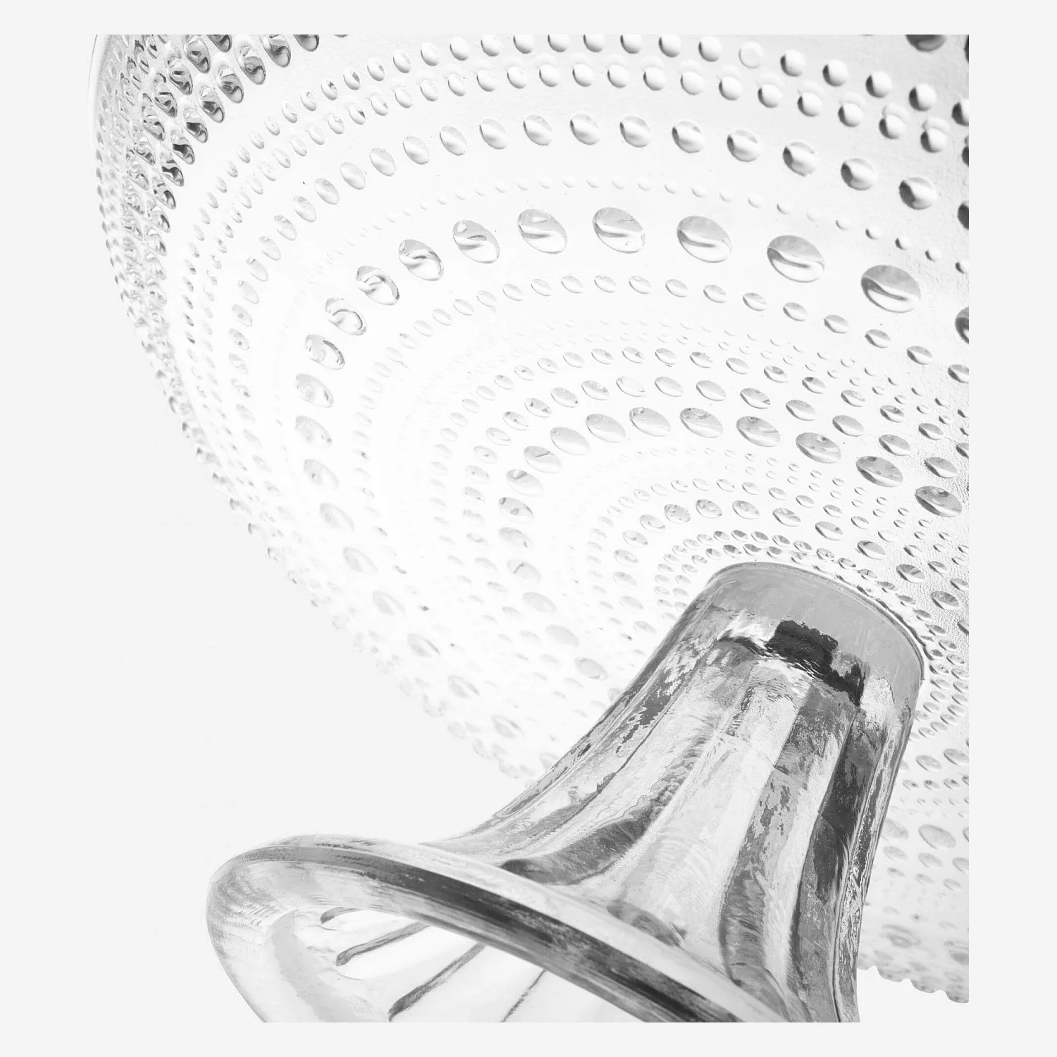 Glazen taartstandaard - 27 cm - Transparant - 4