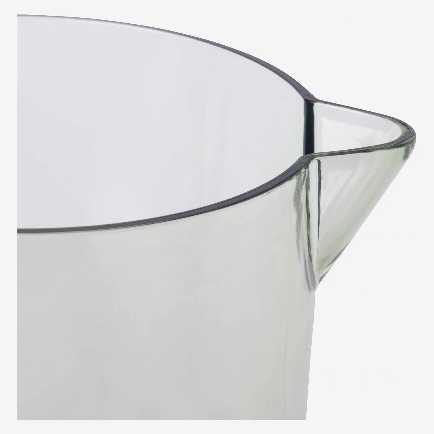 Karaf van acryl - 1,9 l - Groen - 1