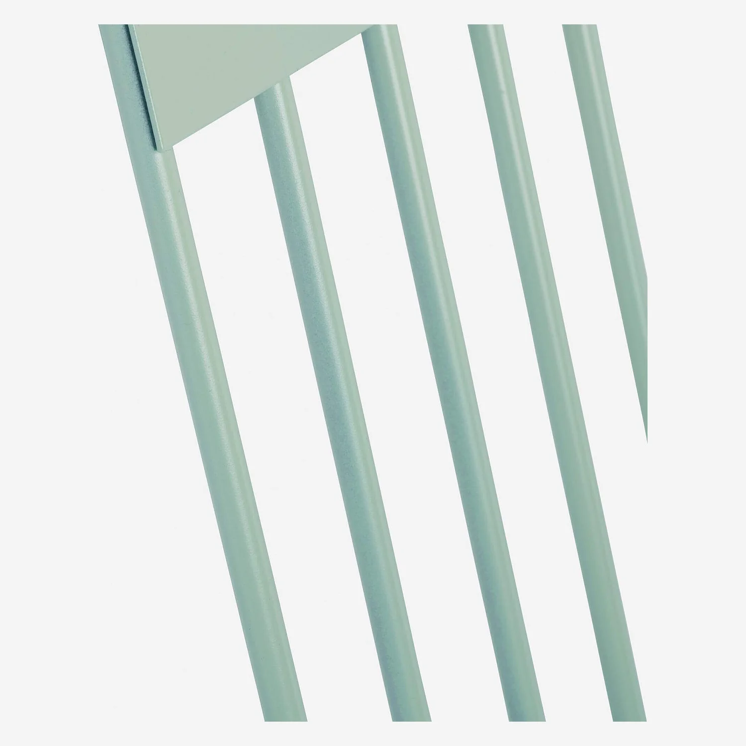 Wanduhr aus Metall - 60 cm - Grün - 5