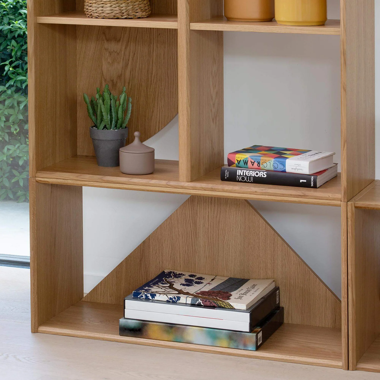 Modulierbares Regal mit dreieckigem Boden - 1 Fach - Design by Marie Matsuura - 1