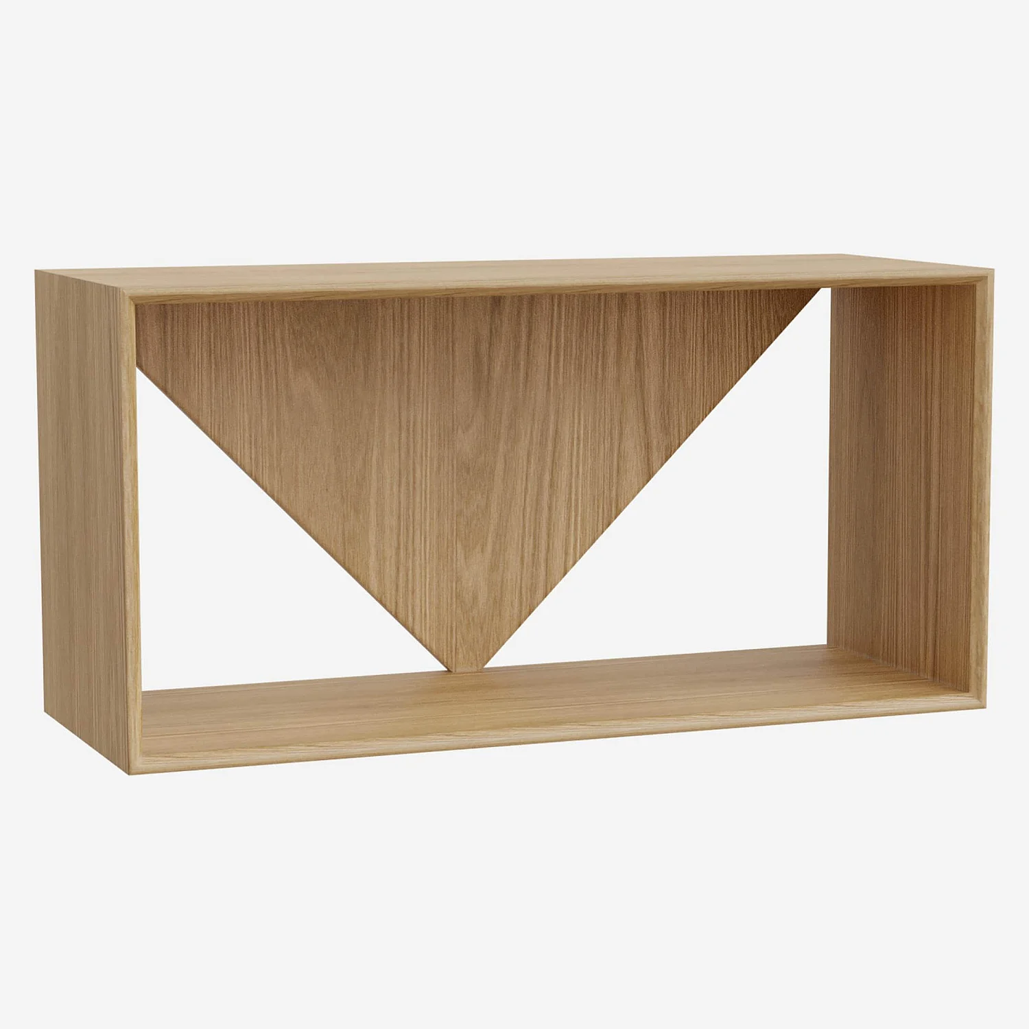 Modulierbares Regal mit dreieckigem Boden - 1 Fach - Design by Marie Matsuura - 4