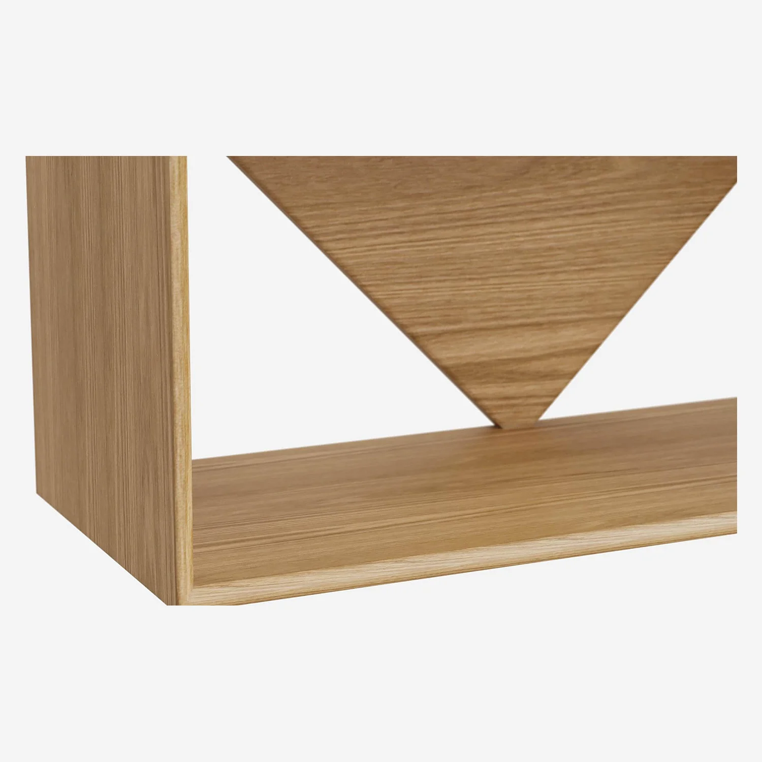 Modulierbares Regal mit dreieckigem Boden - 1 Fach - Design by Marie Matsuura - 3