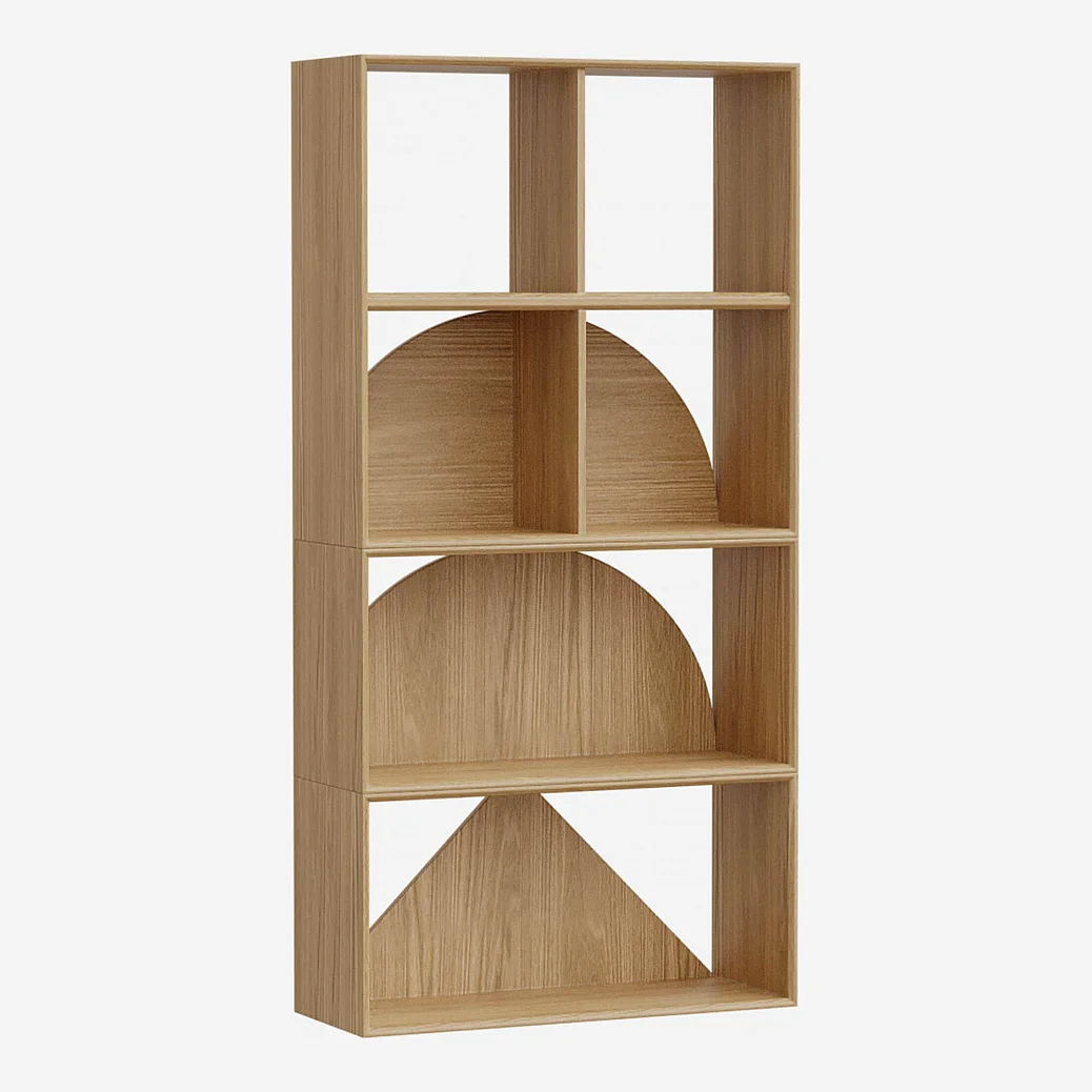 Etagère modulable avec fond en demi-lune - 1 casier - Design by Marie Matsuura - 7