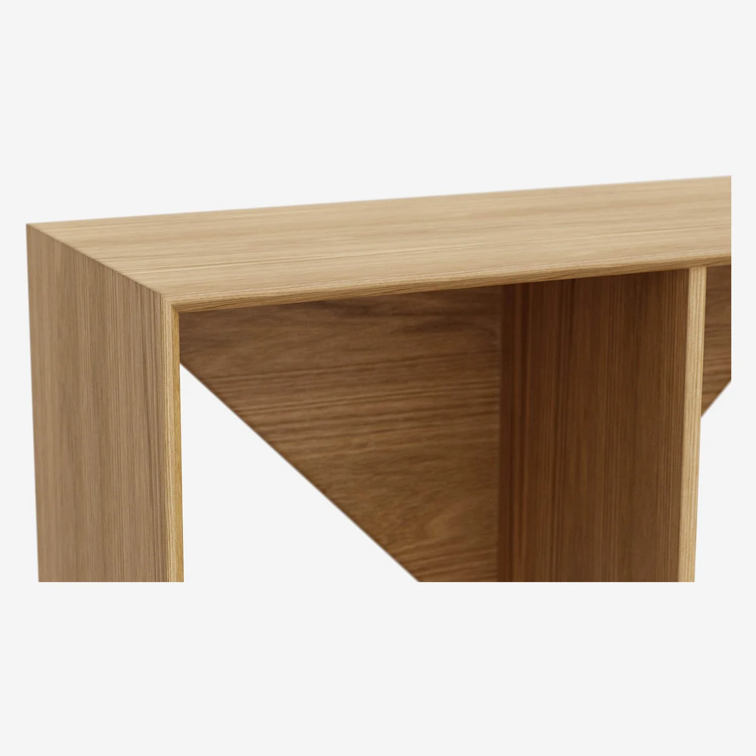 Modulierbares Regal mit dreieckigem Boden - 2 Fächer - Design by Marie Matsuura - 2