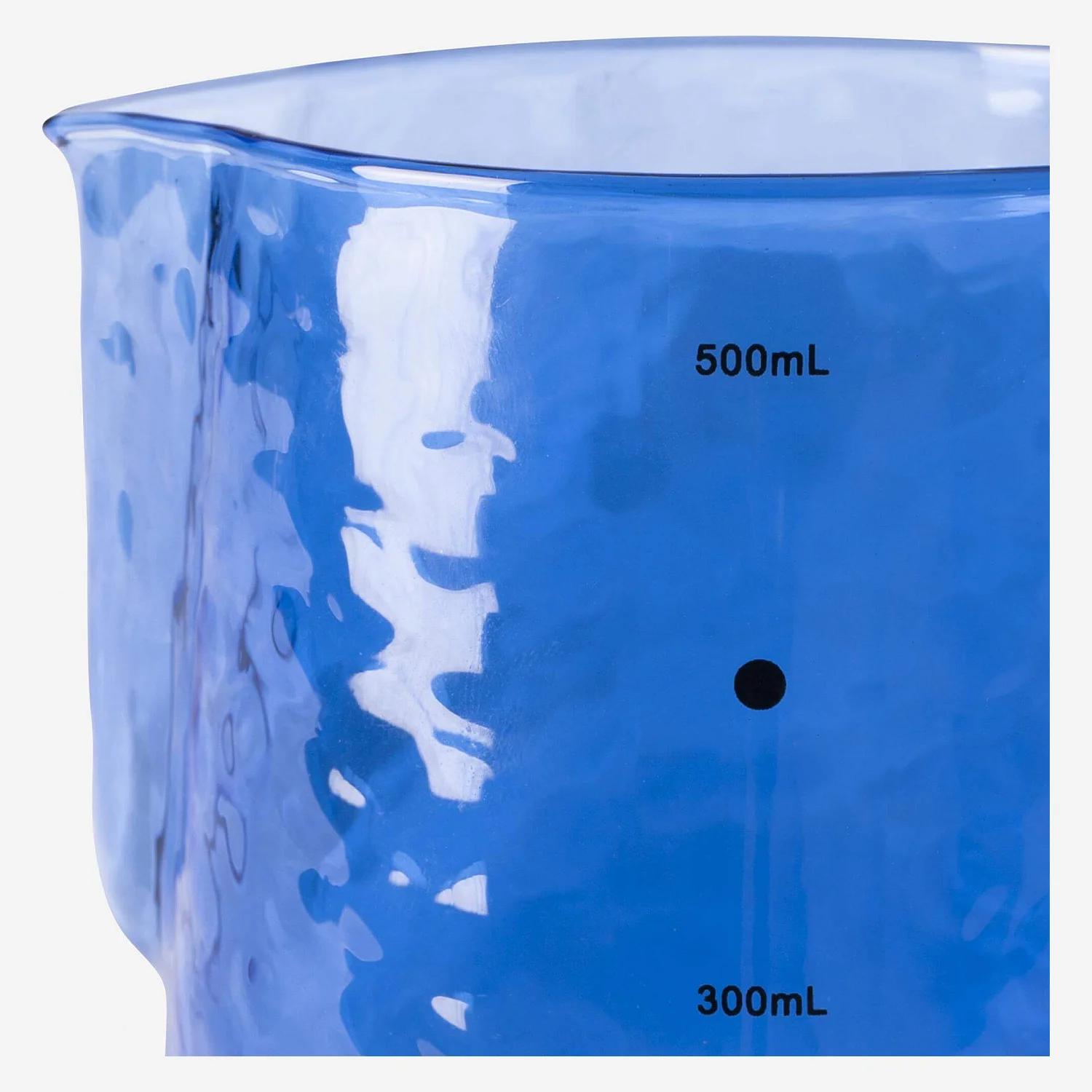 Cafeteira em vidro - 550 ml - Azul - 3