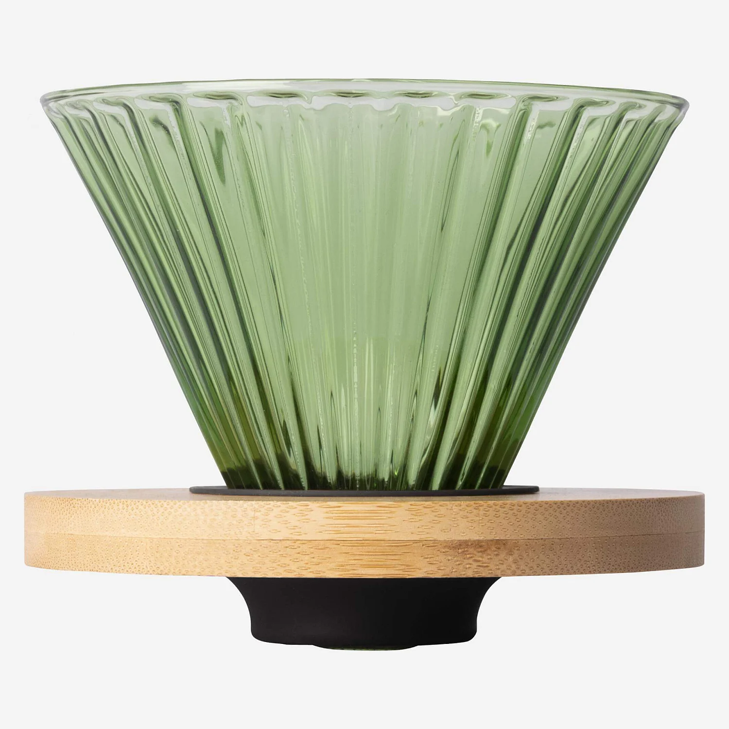 Kaffeekanne aus Glas - 550 ml - Grün - 5