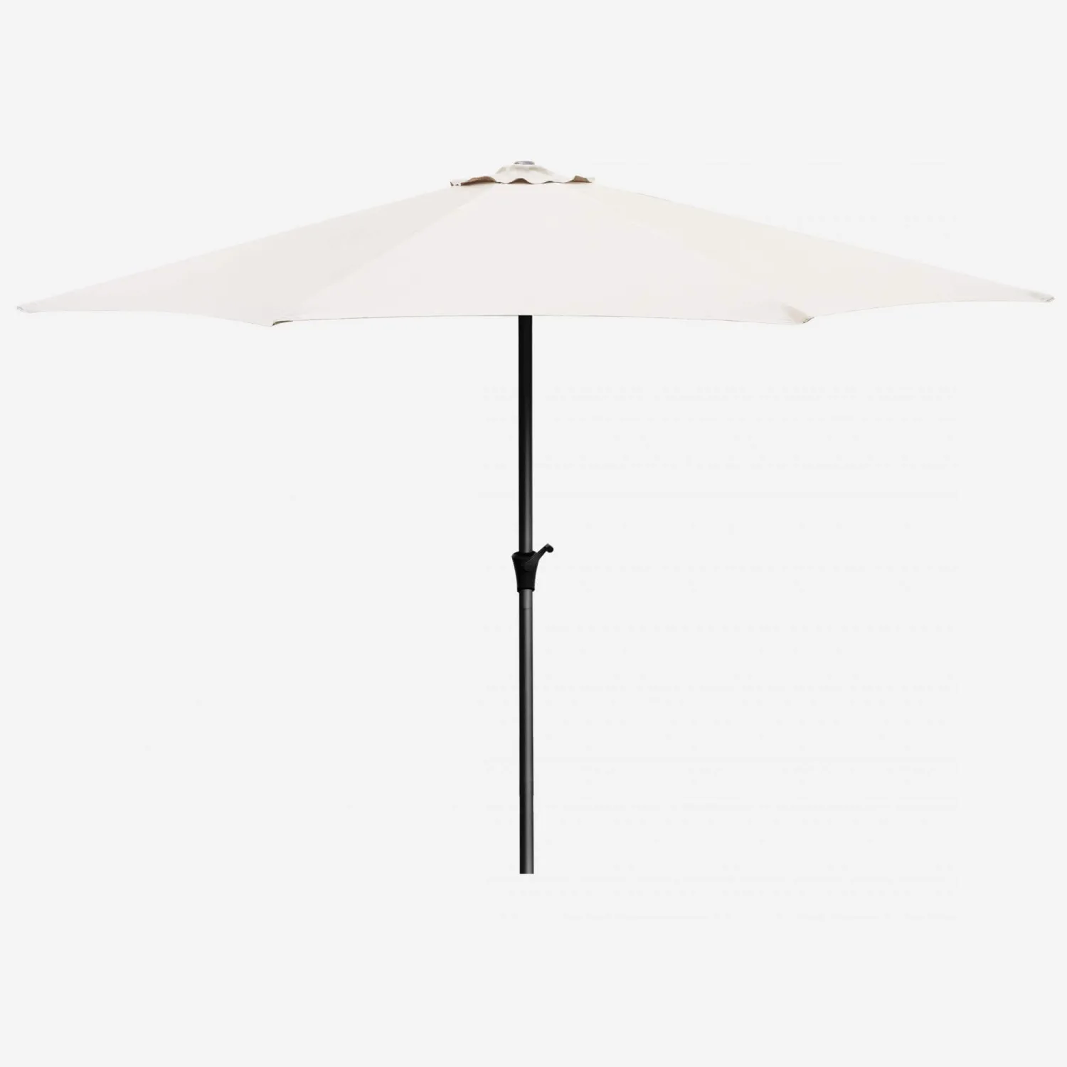 Parasol fixe - 300 cm - Ecru