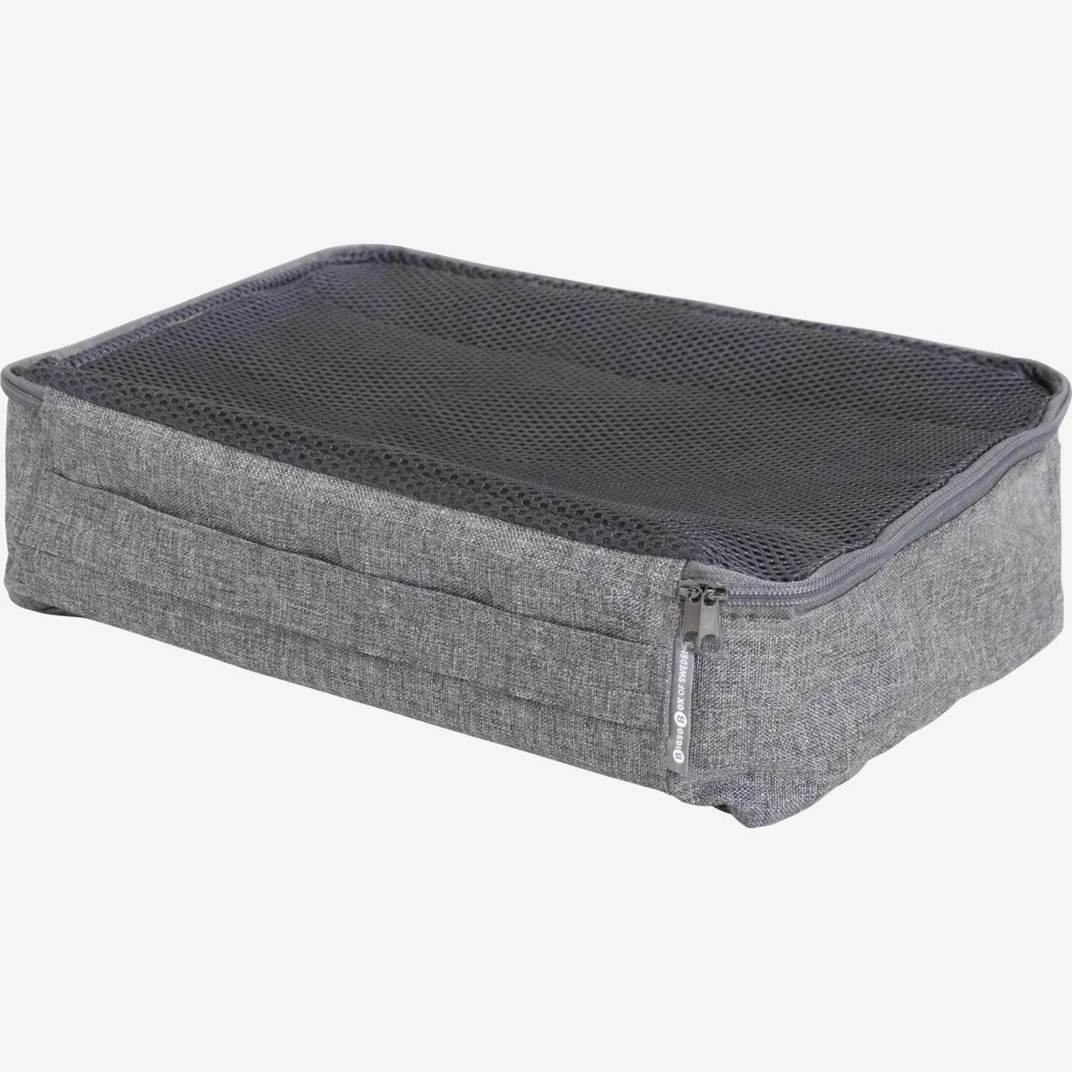 Organisateur de valise en tissu - 40 x 12 x 21 cm – Gris