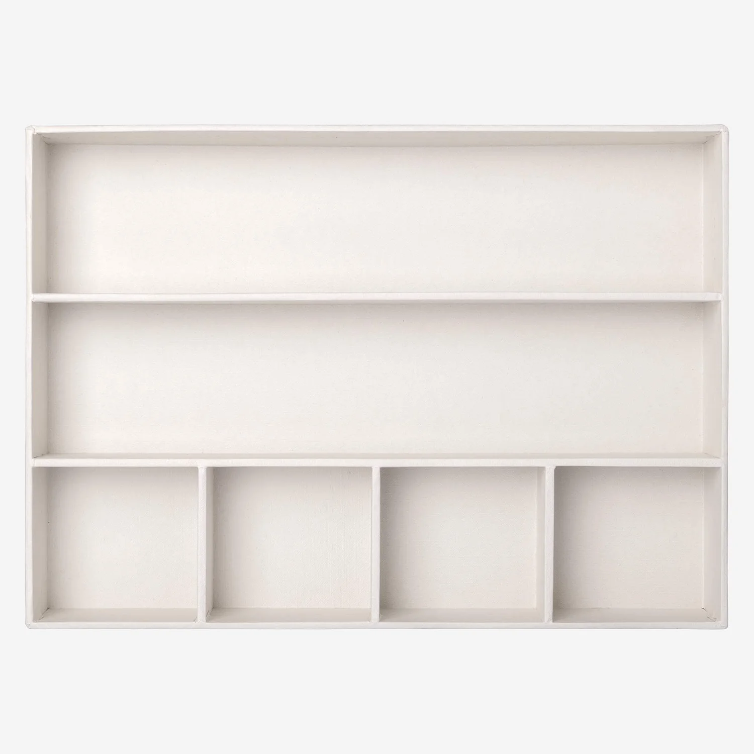 Schubladen-Organizer aus Pappkarton – Grau - 2