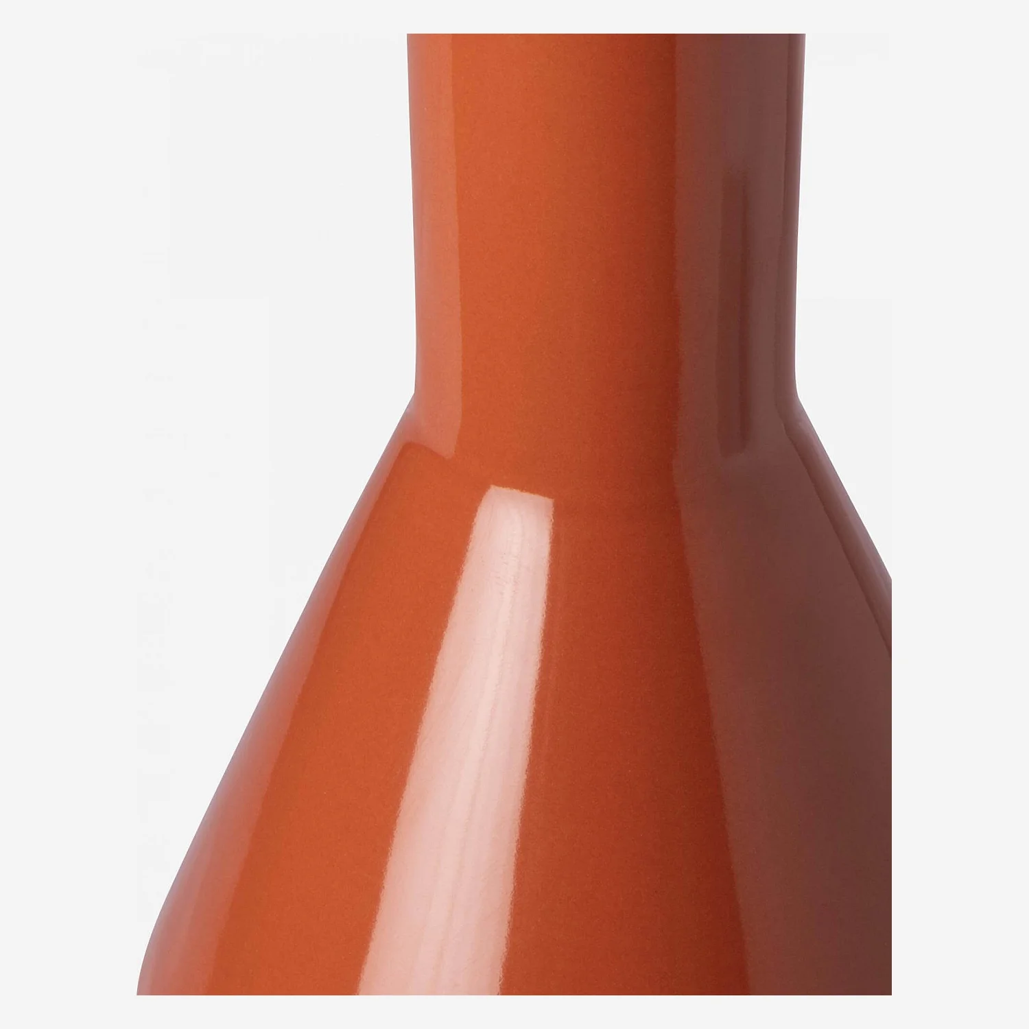 Vaso di arenaria - 10 x 30 cm - Arancione - Design di Frédéric Sofia - 2