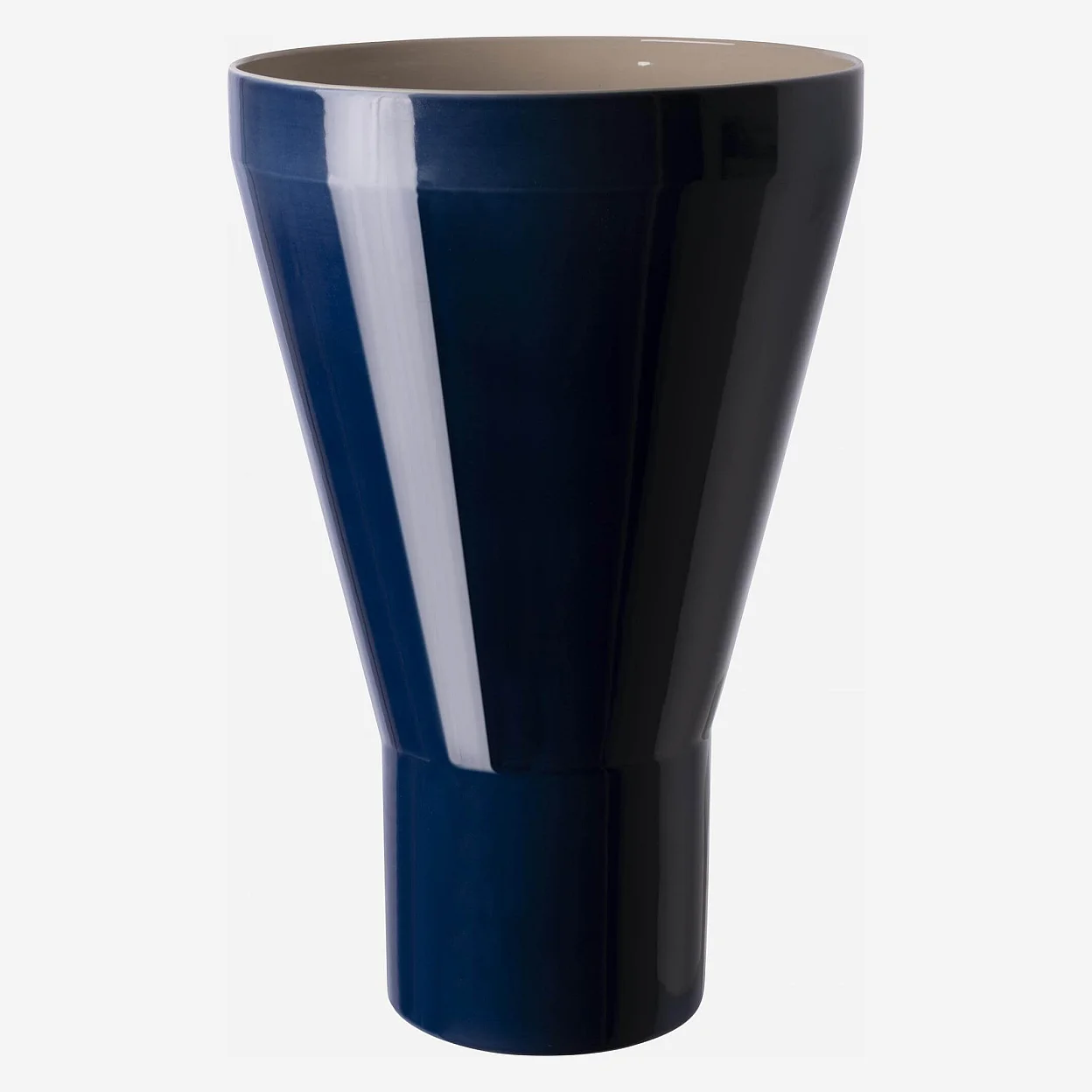 Vase en grès - 24 x 38 cm - Bleu - Design by Frédéric Sofia - 2