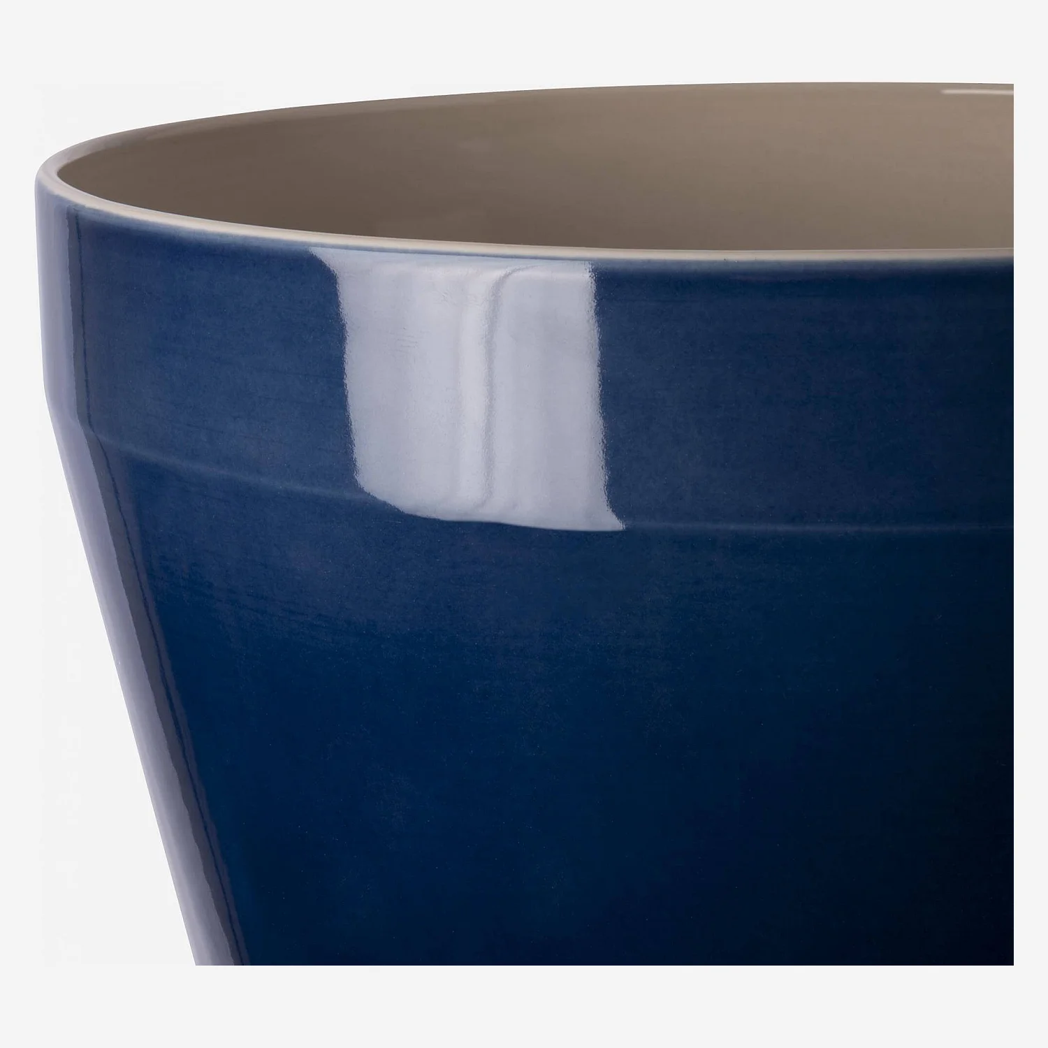 Vase en grès - 24 x 38 cm - Bleu - Design by Frédéric Sofia - 3